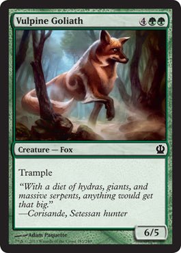 Vulpine Goliath (Theros) Near Mint - Nick Nack's Full Frontal Attack