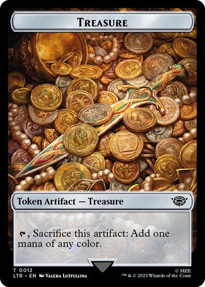 Treasure Token (Universes Beyond: The Lord of the Rings: Tales of Middle-earth) Near Mint