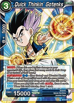 Quick Thinkin' Gotenks (Miraculous Revival) Near Mint - Nick Nack's Full Frontal Attack