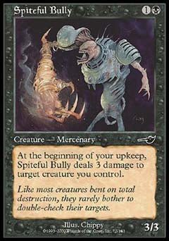Spiteful Bully (Nemesis) Light Play Foil - Nick Nack's Full Frontal Attack