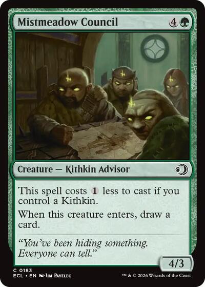 Mistmeadow Council (Lorwyn Eclipsed) Near Mint - Nick Nack's Full Frontal Attack