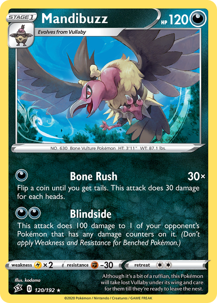 Mandibuzz (120/192) [Espada y escudo: Choque rebelde] 