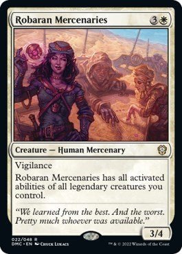 Robaran Mercenaries (Commander: Dominaria United) Near Mint - Nick Nack's Full Frontal Attack