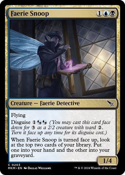 Faerie Snoop (Murders at Karlov Manor) Near Mint