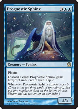 Prognostic Sphinx (Theros) Near Mint - Nick Nack's Full Frontal Attack