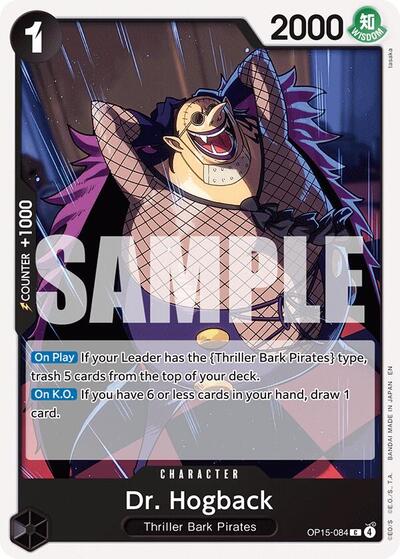 Dr. Hogback (Adventure on Kami's Island) Near Mint - Nick Nack's Full Frontal Attack