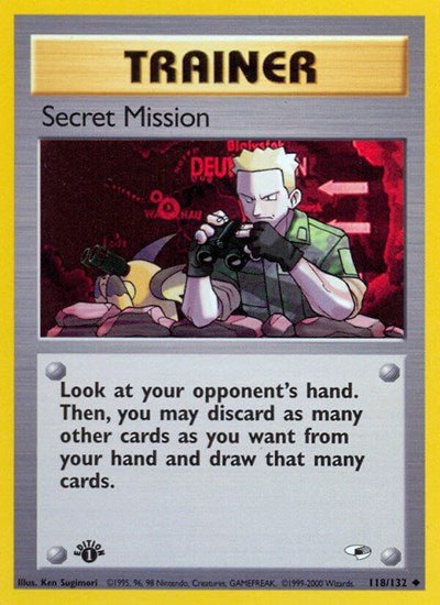 Secret Mission (Gym Heroes) Light Play Unlimited - Nick Nack's Full Frontal Attack