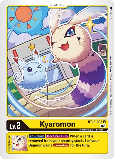 Kyaromon (Versus Royal Knights) Near Mint
