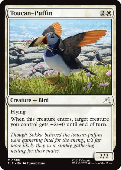 Toucan - Puffin (Avatar: The Last Airbender: Eternal - Legal) Near Mint - Nick Nack's Full Frontal Attack