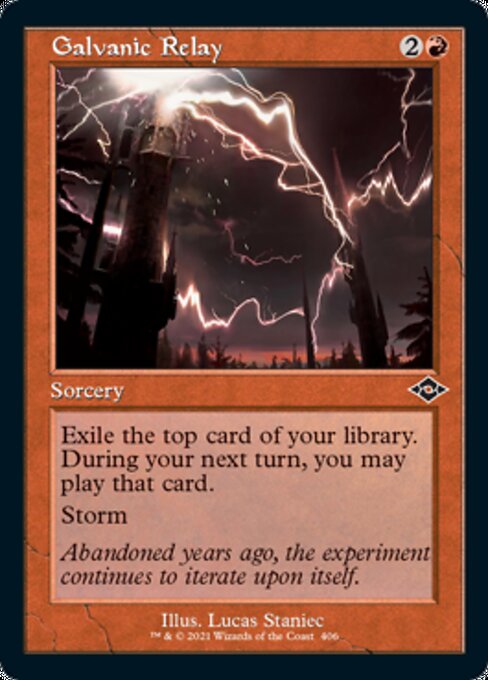 Galvanic Relay (Retro Frame) (Modern Horizons 2) Near Mint