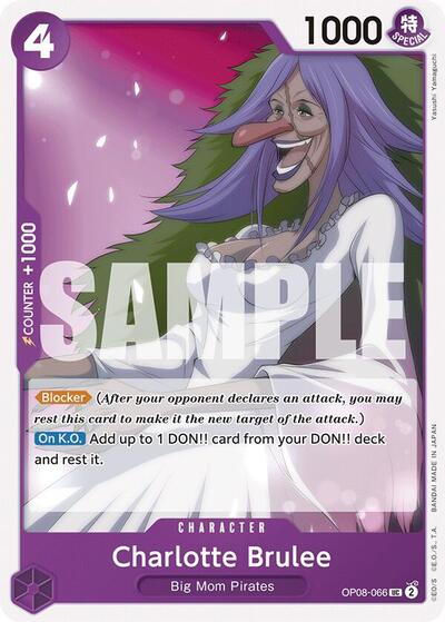 Charlotte Brulee (Two Legends) Near Mint - Nick Nack's Full Frontal Attack
