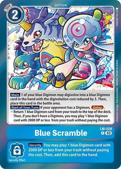 Blue Scramble (Special Limited Set) Near Mint