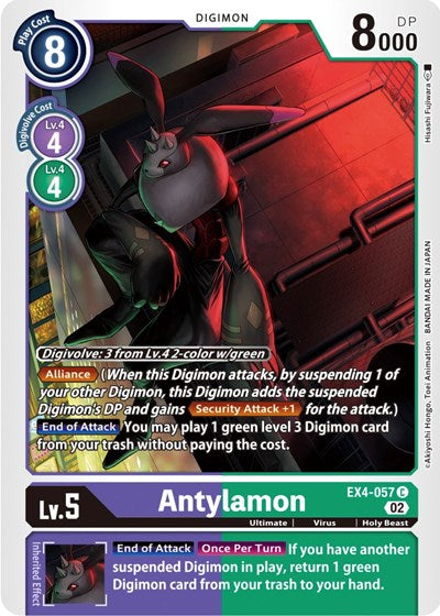 Antylamon EX4-057 (Alternative Being Booster) Near Mint