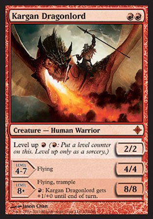 Kargan Dragonlord (Rise of the Eldrazi) Near Mint - Nick Nack's Full Frontal Attack