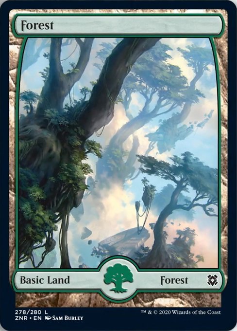 Forest (278) (Zendikar Rising) Near Mint - Nick Nack's Full Frontal Attack