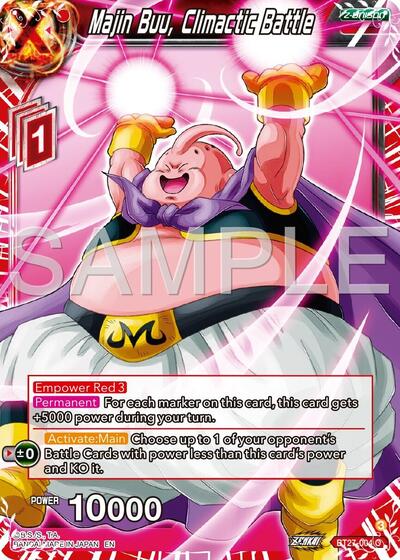 Majin Buu, Climactic Battle (History of Z) Near Mint