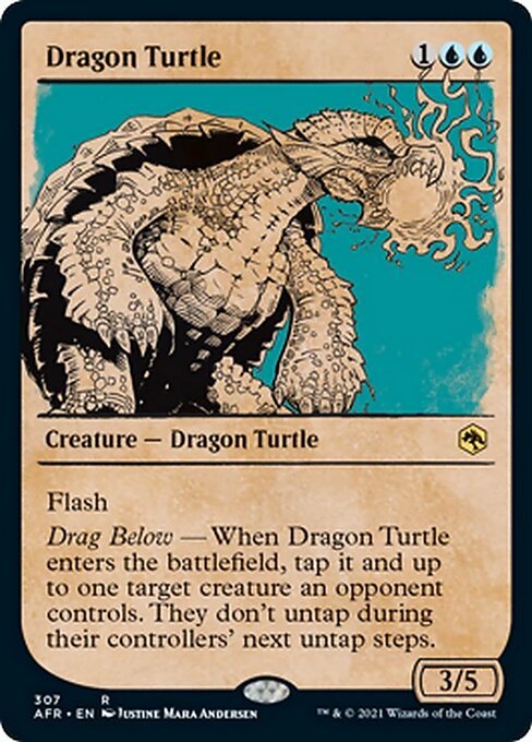 Dragon Turtle (Showcase) (Adventures in the Forgotten Realms) Near Mint - Nick Nack's Full Frontal Attack