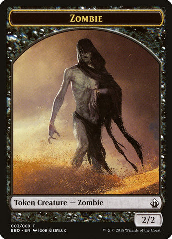 Jeton Zombie [Jetons Battlebond] 