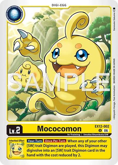 Mococomon (Digital World Shambala) Near Mint - Nick Nack's Full Frontal Attack
