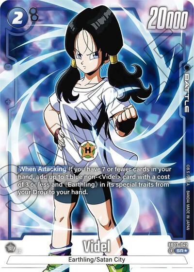 Videl FB03-042 (Alternate Art) (Raging Roar) Near Mint Holofoil