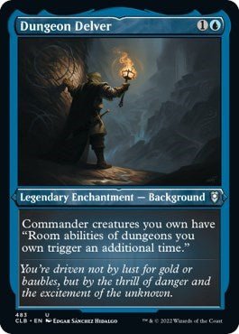 Dungeon Delver (Etched Foil) (Commander Legends: Battle for Baldur's Gate) Near Mint Foil - Nick Nack's Full Frontal Attack