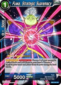 Fuwa, Suprématie stratégique (Divine Multiverse Draft Tournament) (DB2-045) [Cartes de promotion de tournoi] 