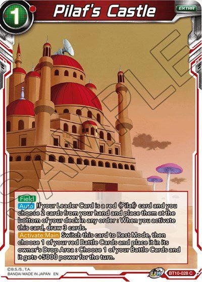 Pilaf's Castle (Rise of the Unison Warrior) Near Mint - Nick Nack's Full Frontal Attack