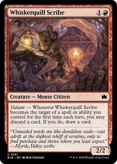 Whiskerquill Scribe (Bloomburrow) Near Mint