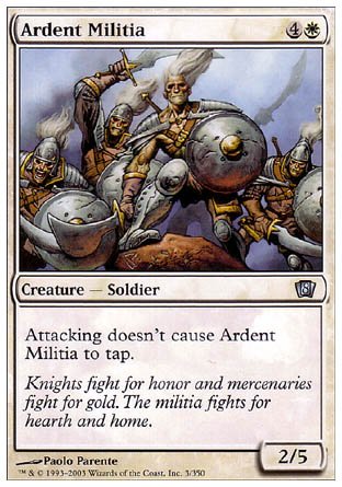 Ardent Militia (8th Edition) Near Mint - Nick Nack's Full Frontal Attack