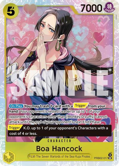 Boa Hancock (Premium Booster -The Best- Vol. 2) Near Mint Foil