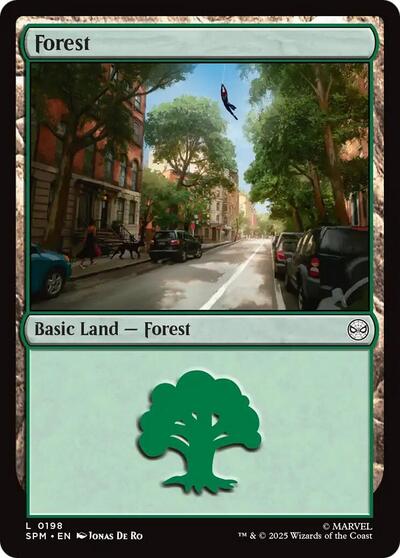 Forest (0198) (Marvel's Spider - Man) Near Mint - Nick Nack's Full Frontal Attack