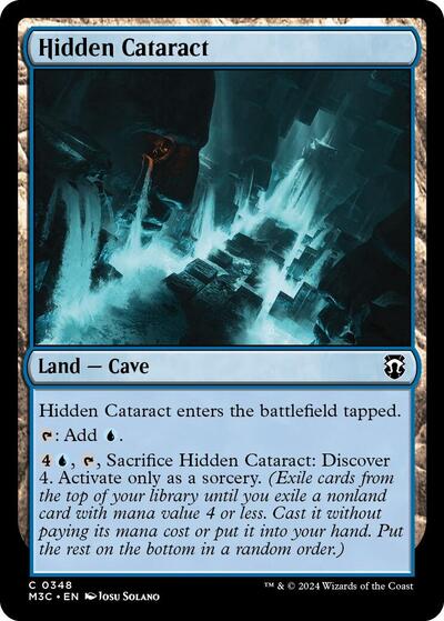 Hidden Cataract (Commander: Modern Horizons 3) Near Mint - Nick Nack's Full Frontal Attack