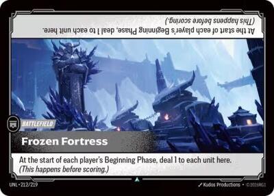 Frozen Fortress (Unleashed) Near Mint Foil