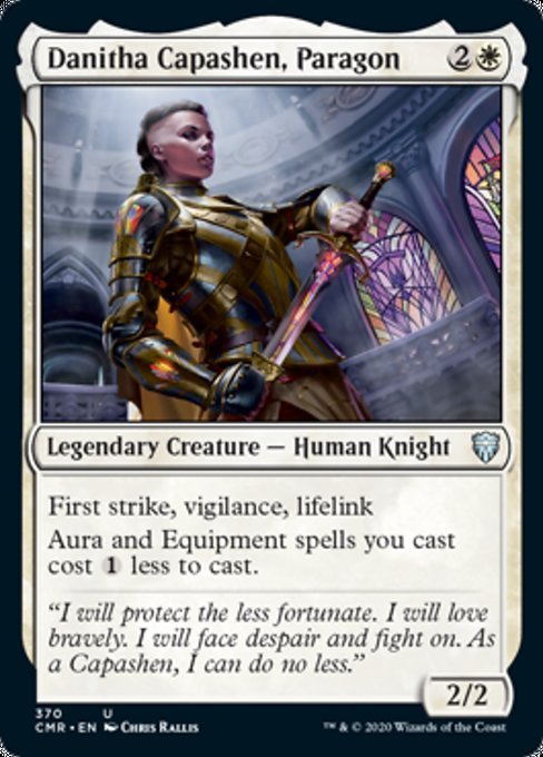 Danitha Capashen, Paragon (Commander 2020 Commander Legends) Near Mint - Nick Nack's Full Frontal Attack