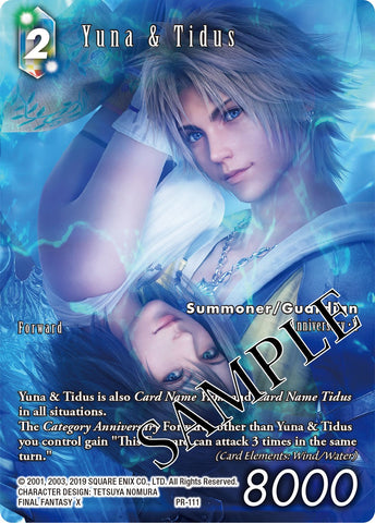 Yuna & Tidus [Promo Cards]