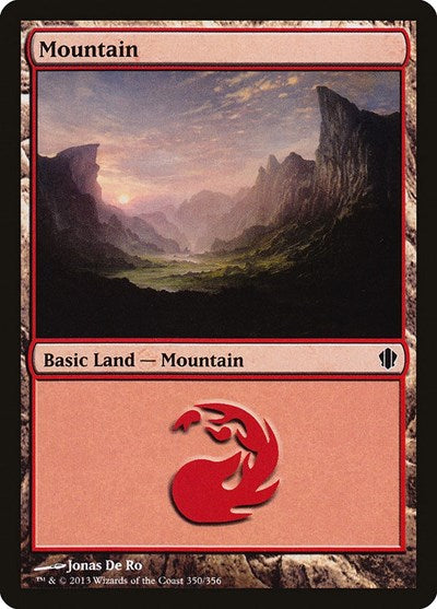 Mountain (350) (Commander 2013) Near Mint