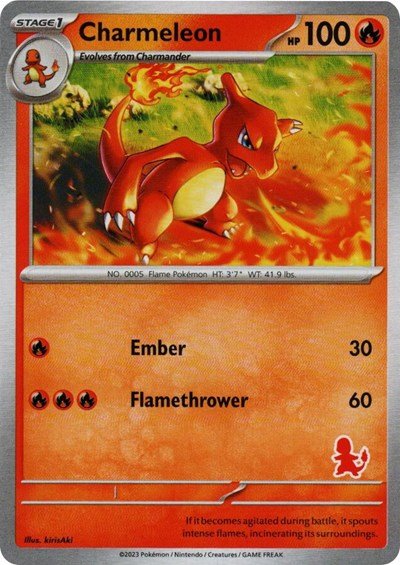 Charmeleon (My First Battle) Near Mint - Nick Nack's Full Frontal Attack