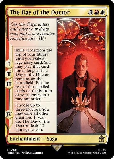 The Day of the Doctor (Universes Beyond: Doctor Who) Near Mint Foil