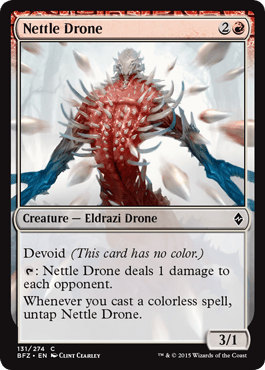 Nettle Drone (Battle for Zendikar) Near Mint - Nick Nack's Full Frontal Attack