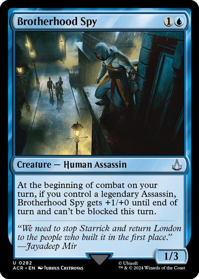 Brotherhood Spy (Universes Beyond: Assassin's Creed) Near Mint