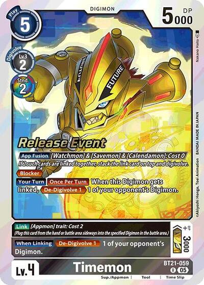 Timemon (World Convergence Release Event Cards) Near Mint