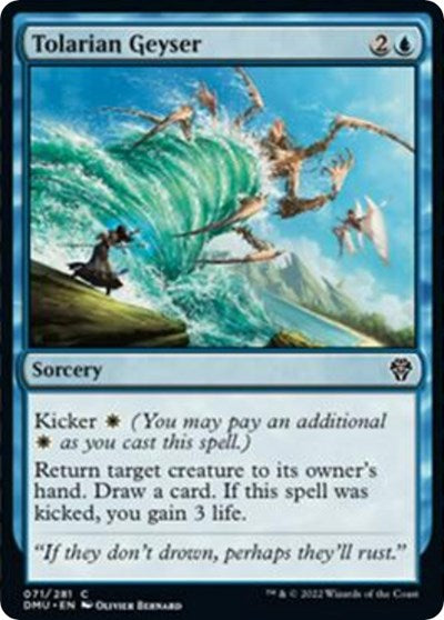 Tolarian Geyser (Dominaria United) Near Mint