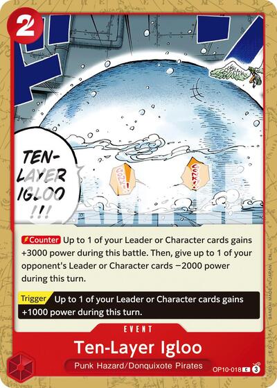 Ten - Layer Igloo (Reprint) (Premium Booster - The Best - Vol. 2) Near Mint - Nick Nack's Full Frontal Attack