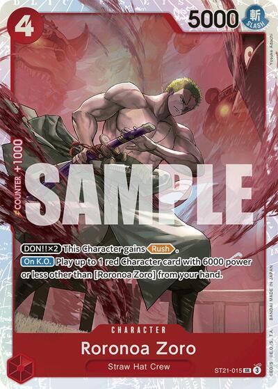 Roronoa Zoro (Starter Deck EX: Gear 5) Near Mint Foil