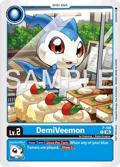 DemiVeemon (Store Tournament 2025 Vol.3 Participation Pack) (Digimon Promotion Cards) Near Mint