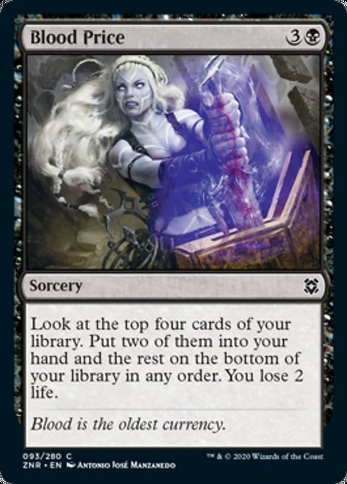 Blood Price (Zendikar Rising) Near Mint - Nick Nack's Full Frontal Attack