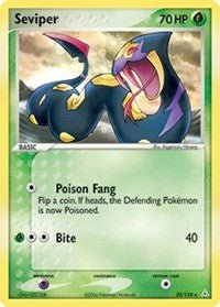 Seviper (Holon Phantoms) Light Play - Nick Nack's Full Frontal Attack