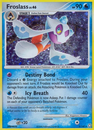 Froslass (Legends Awakened) Damaged / Poor Reverse Holofoil