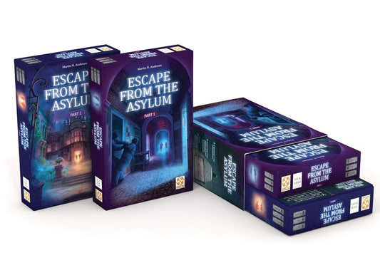 STANDARD EDITION Escape from the Asylum 1-6 Player Cooperative Game (Imperial Publishing) - Nick Nack's Full Frontal Attack
