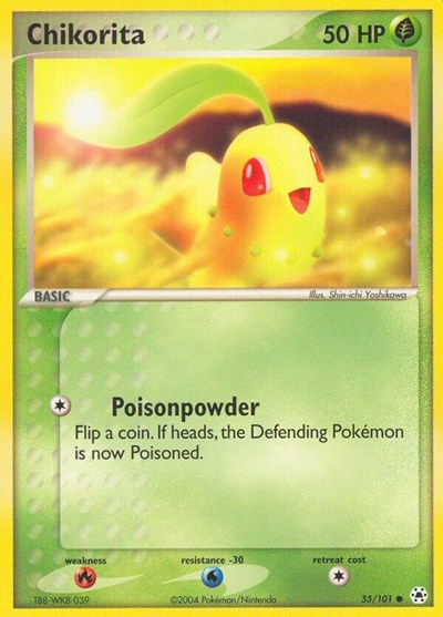 Chikorita (Hidden Legends) Light Play